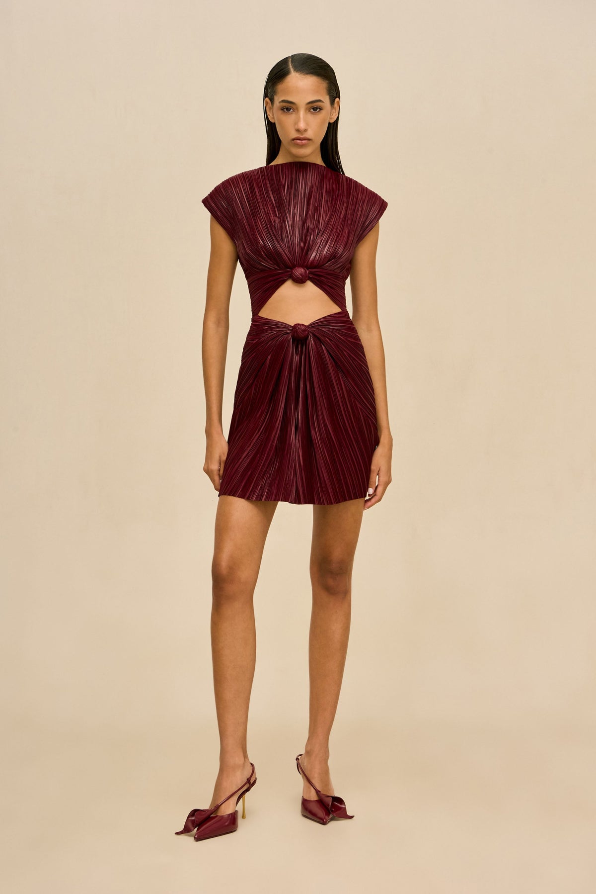 MARILOU DRESS - WINTER PLUM