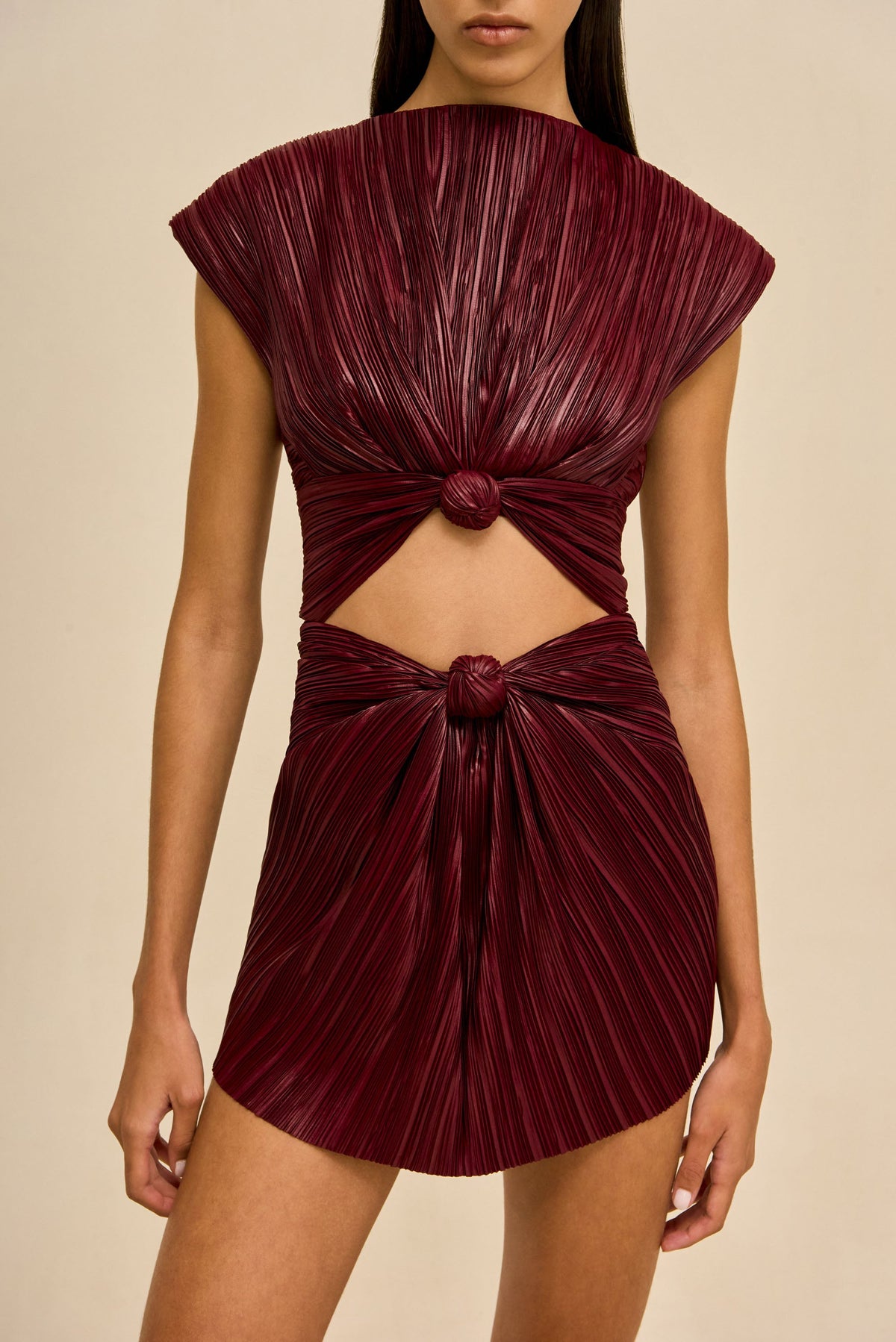 MARILOU DRESS - WINTER PLUM