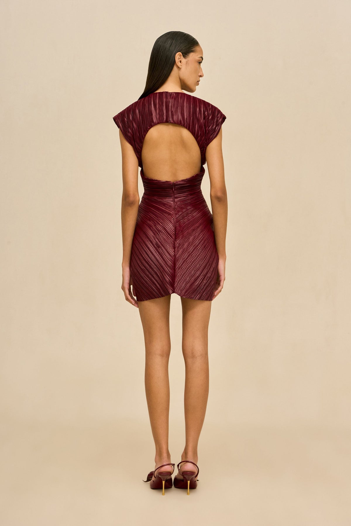 MARILOU DRESS - WINTER PLUM