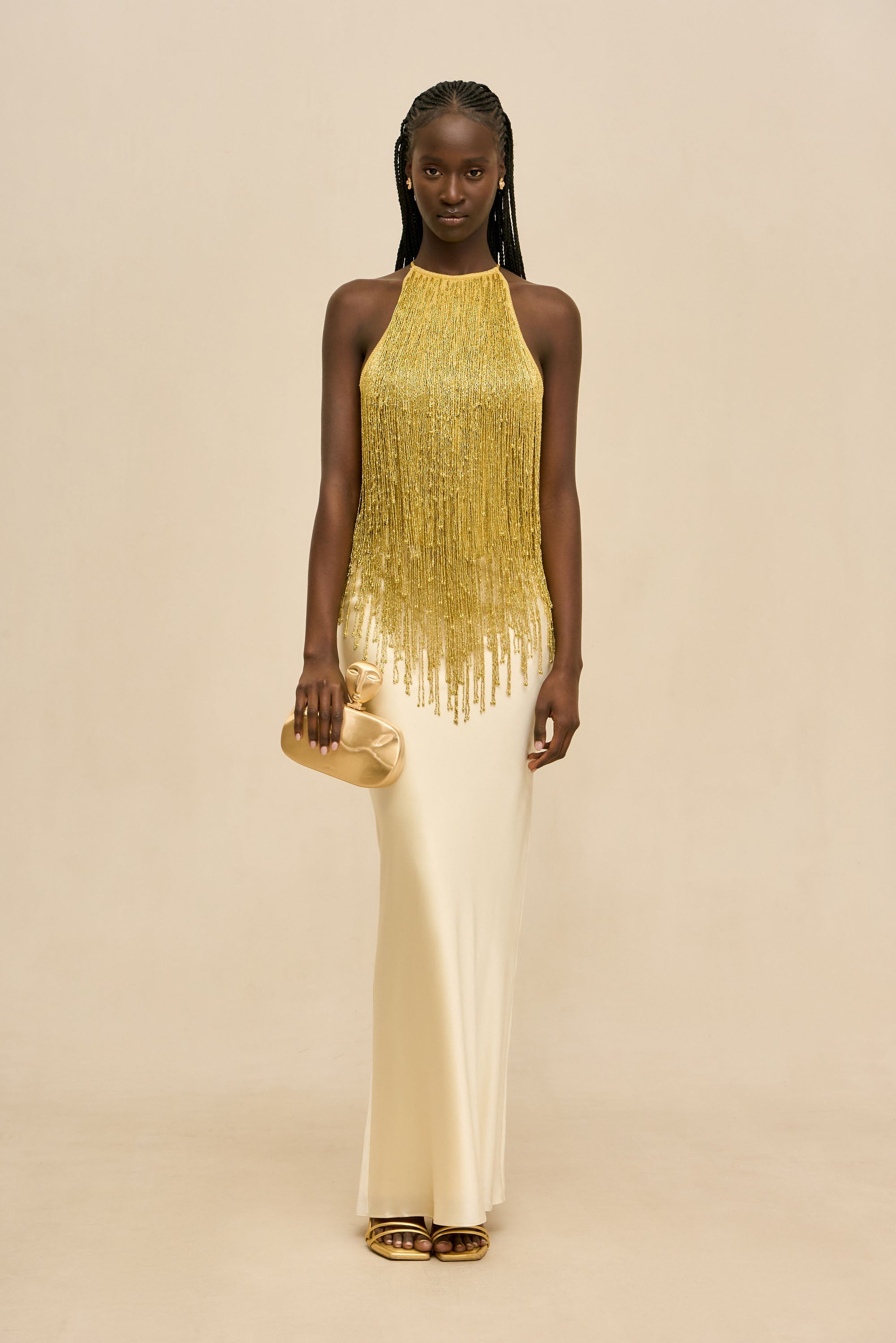 JAYDA TOP - HONEY GOLD