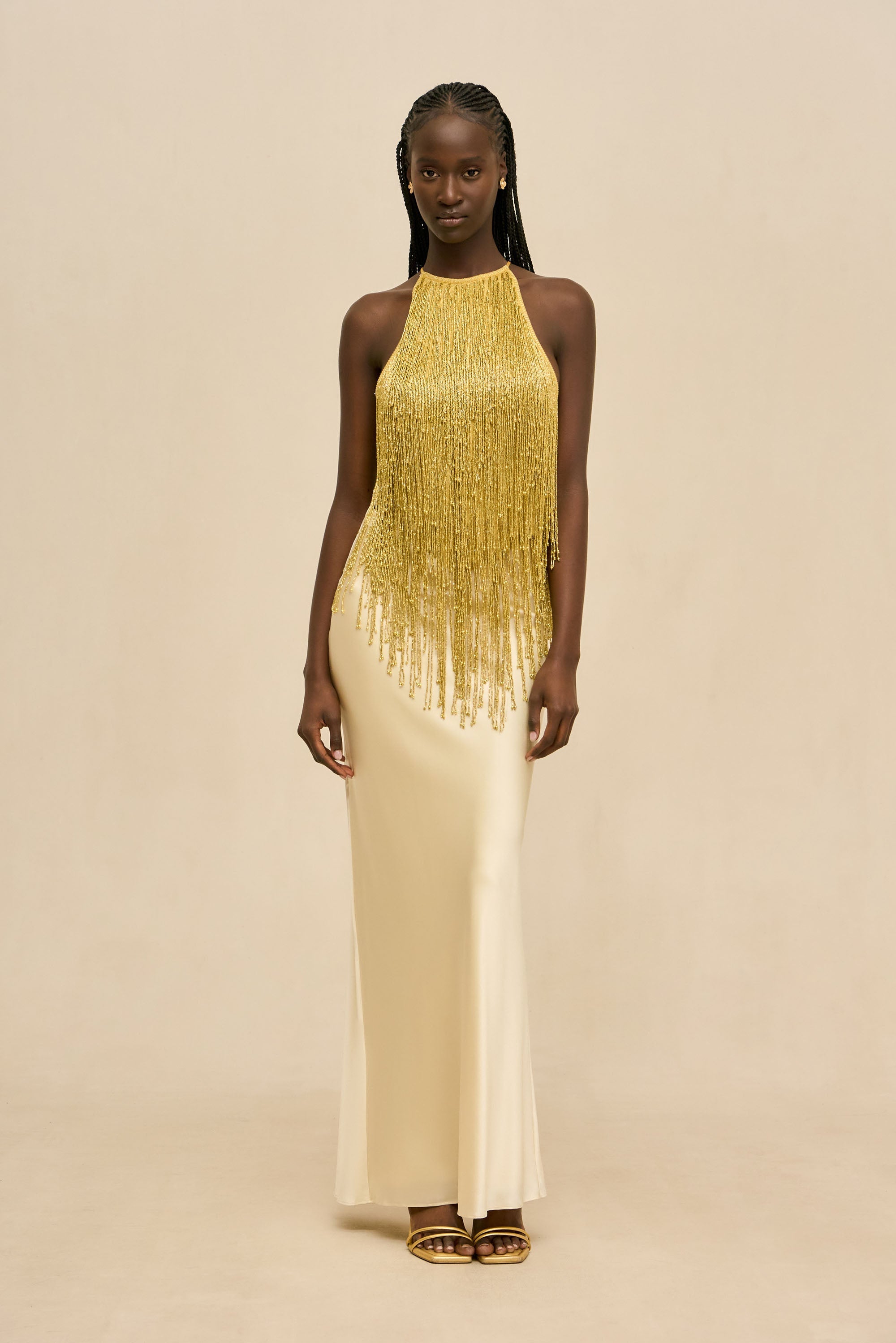 JAYDA TOP - HONEY GOLD
