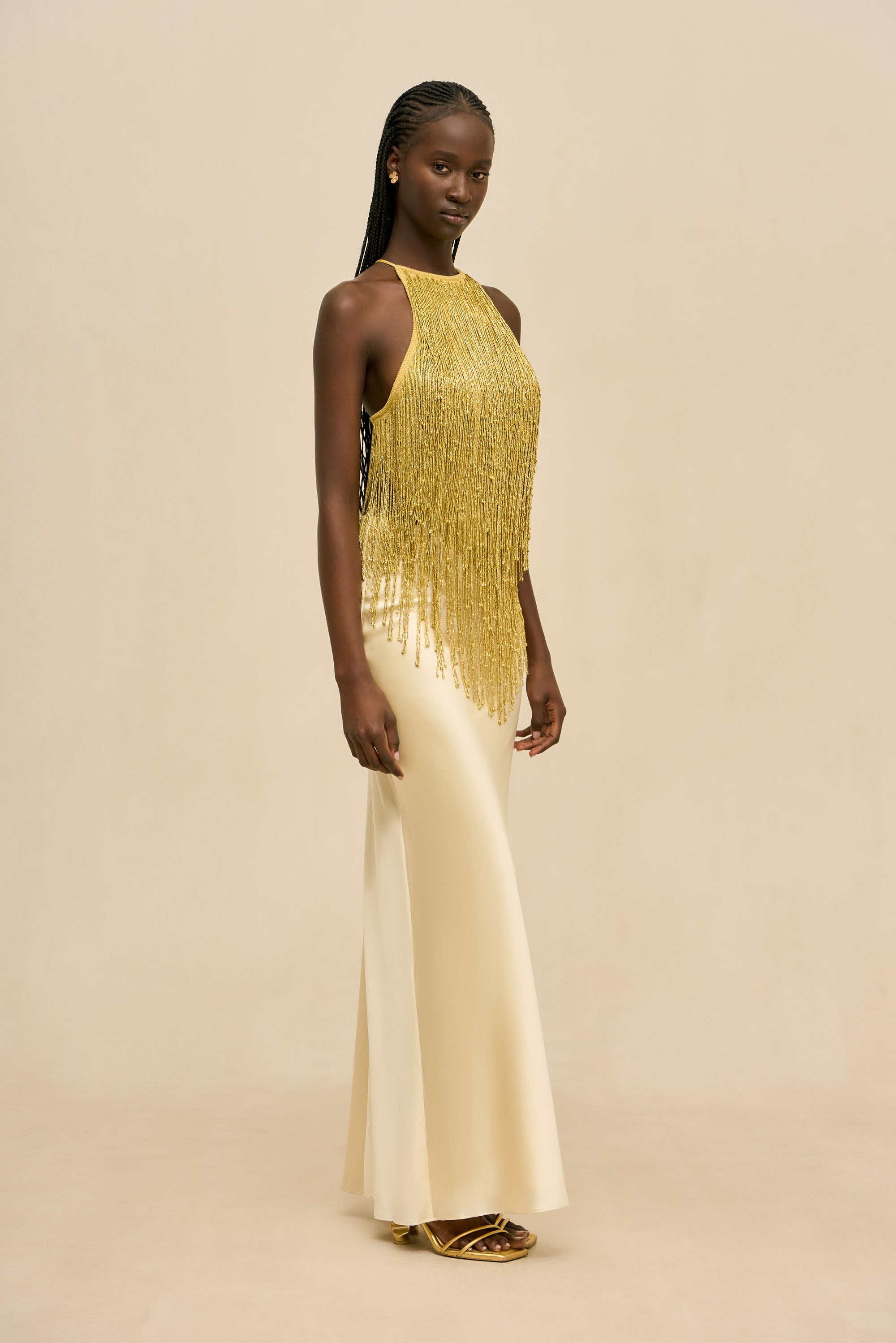 JAYDA TOP - HONEY GOLD