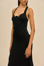 BATISTA KNIT DRESS - BLACK