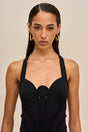BATISTA KNIT DRESS - BLACK