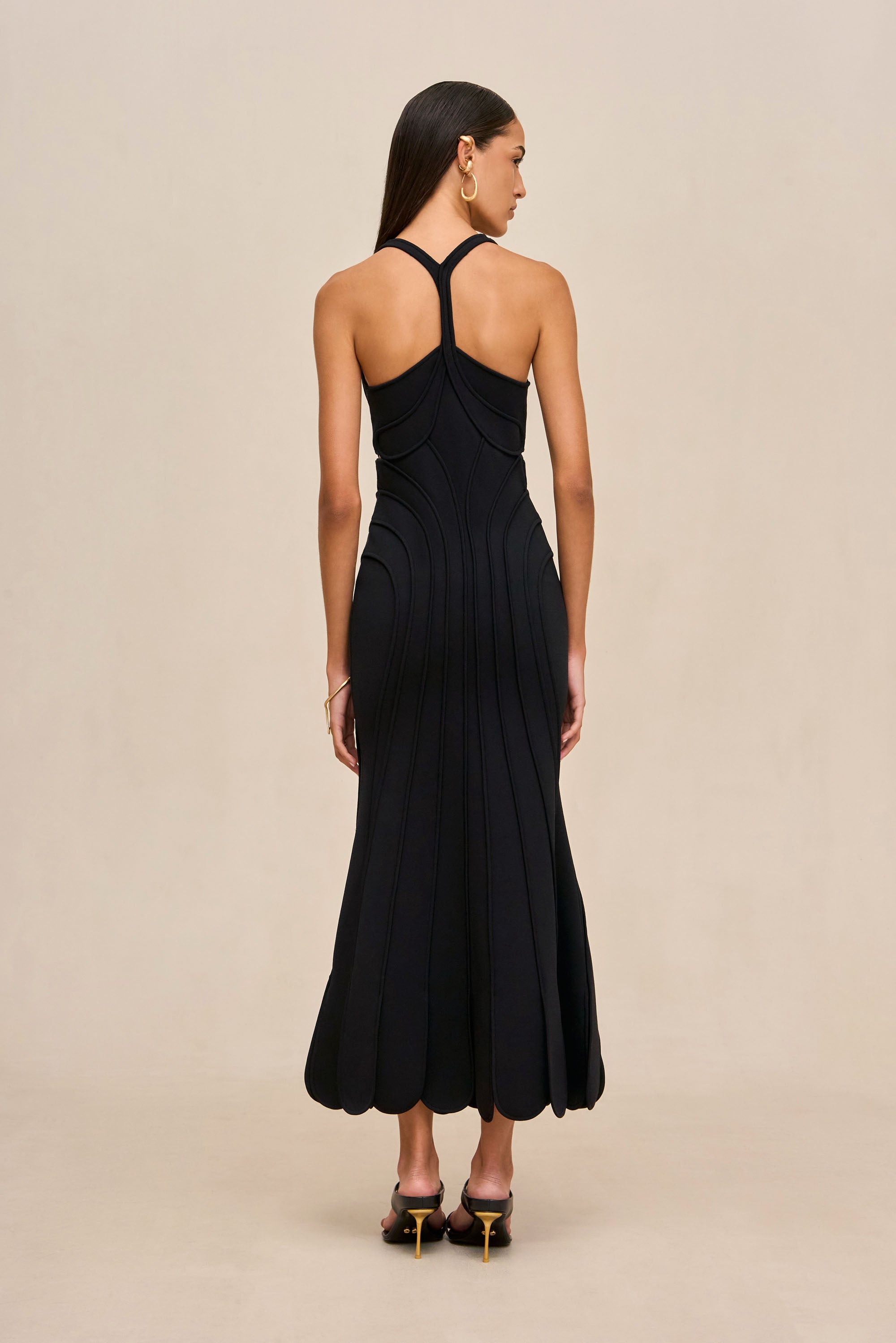 BATISTA KNIT DRESS - BLACK