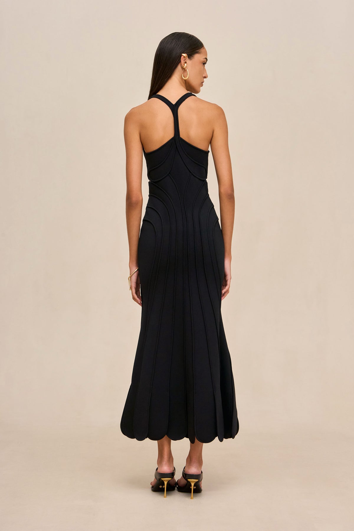 BATISTA KNIT DRESS - BLACK