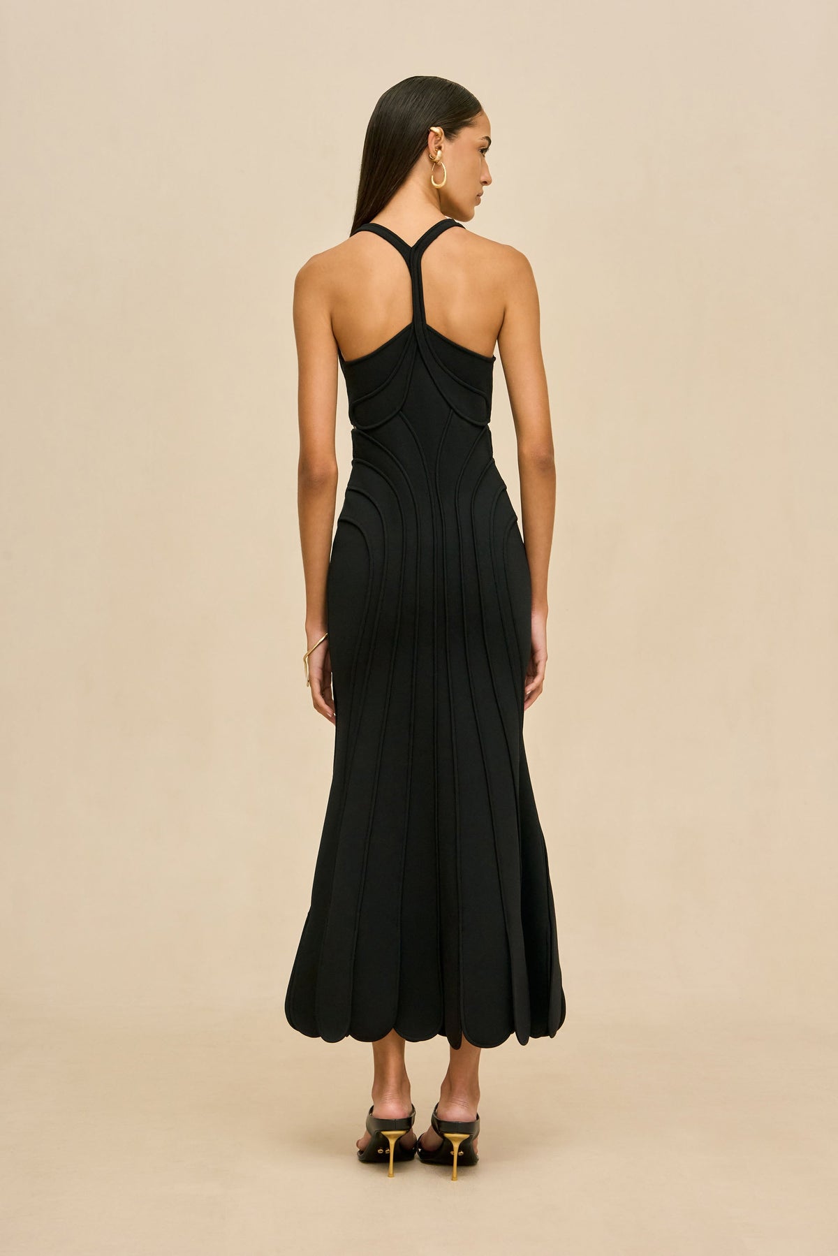 BATISTA KNIT DRESS - BLACK