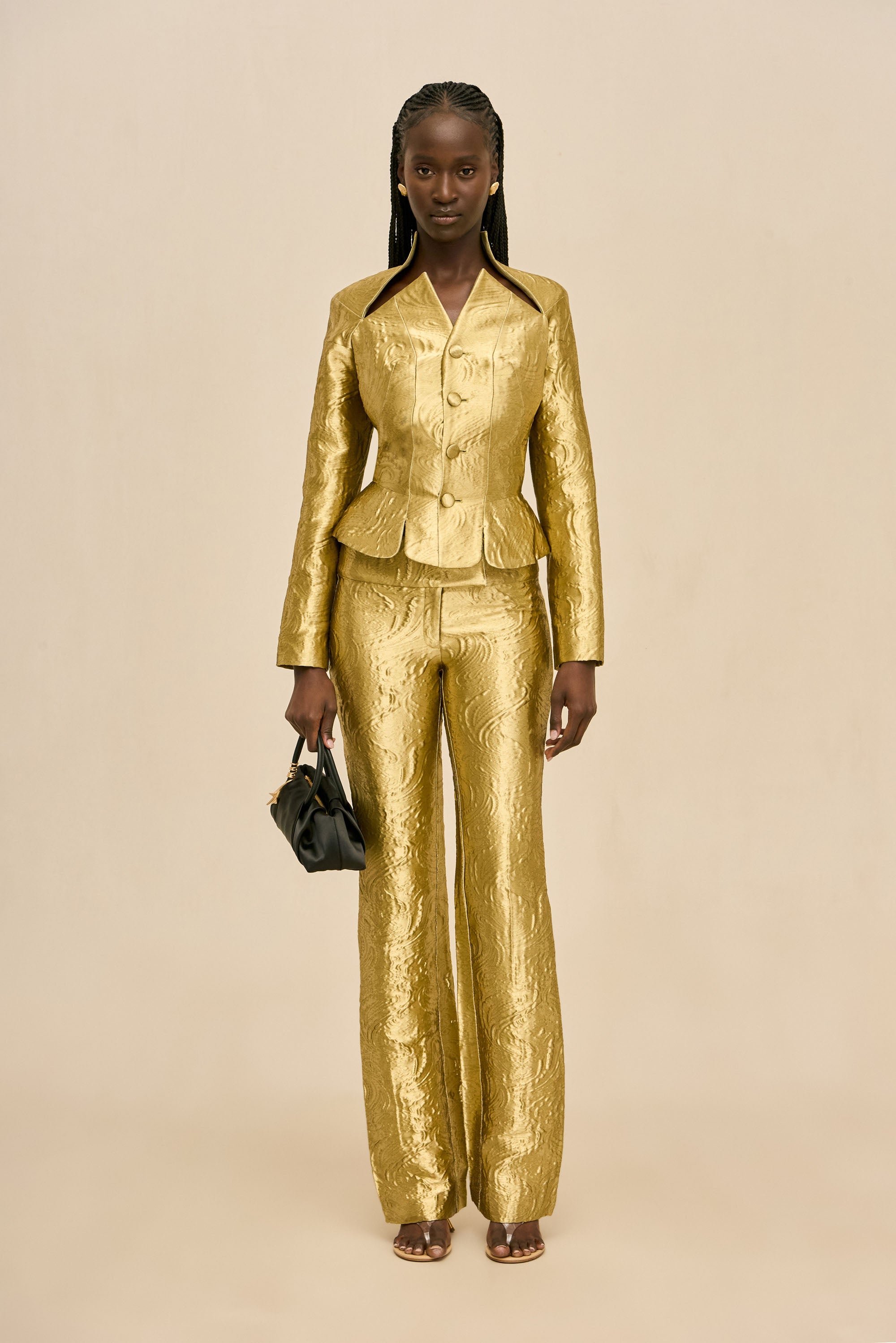 LYNXY PANT - GOLD