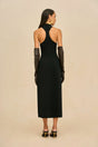 MIRIAN KNIT DRESS - BLACK