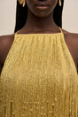JESSAMINE DRESS - HONEY GOLD