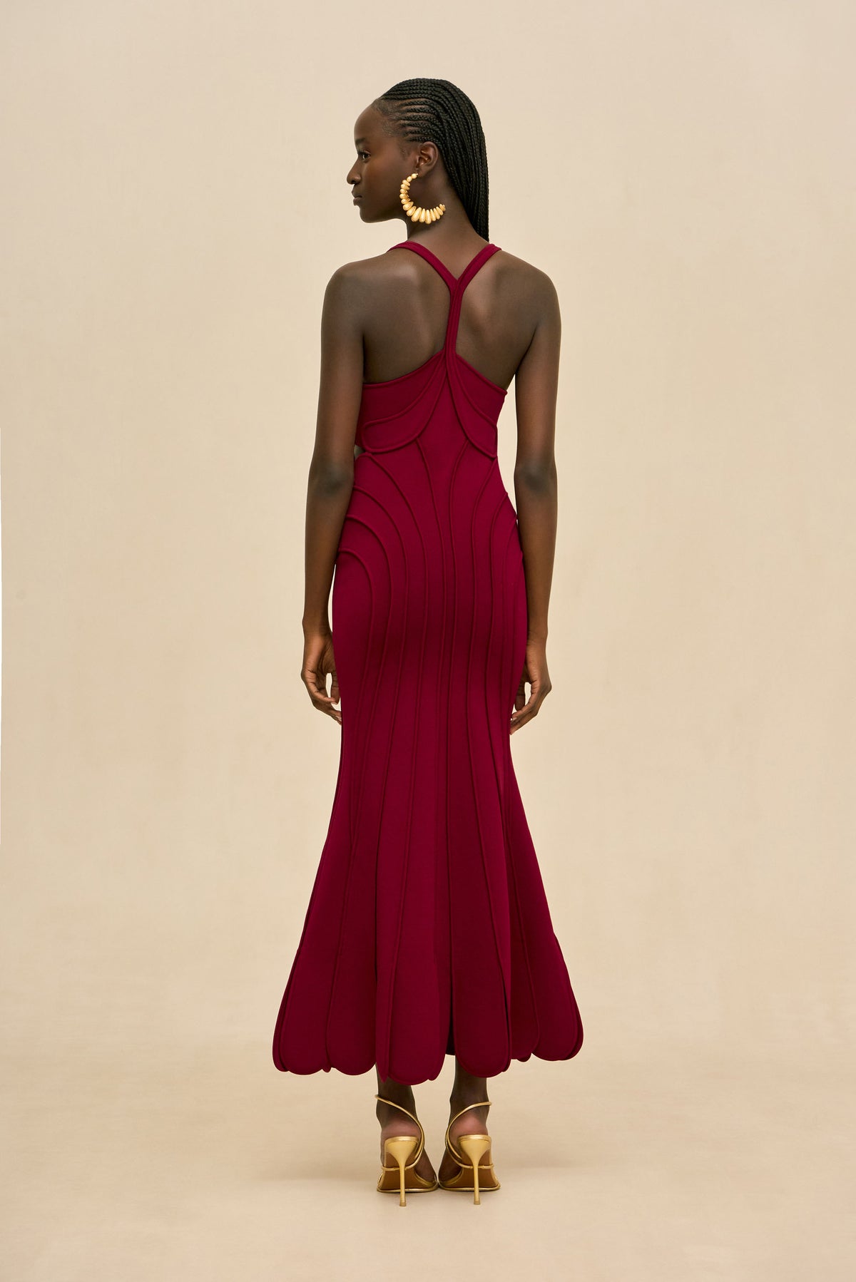 BATISTA KNIT DRESS - WINTER PLUM