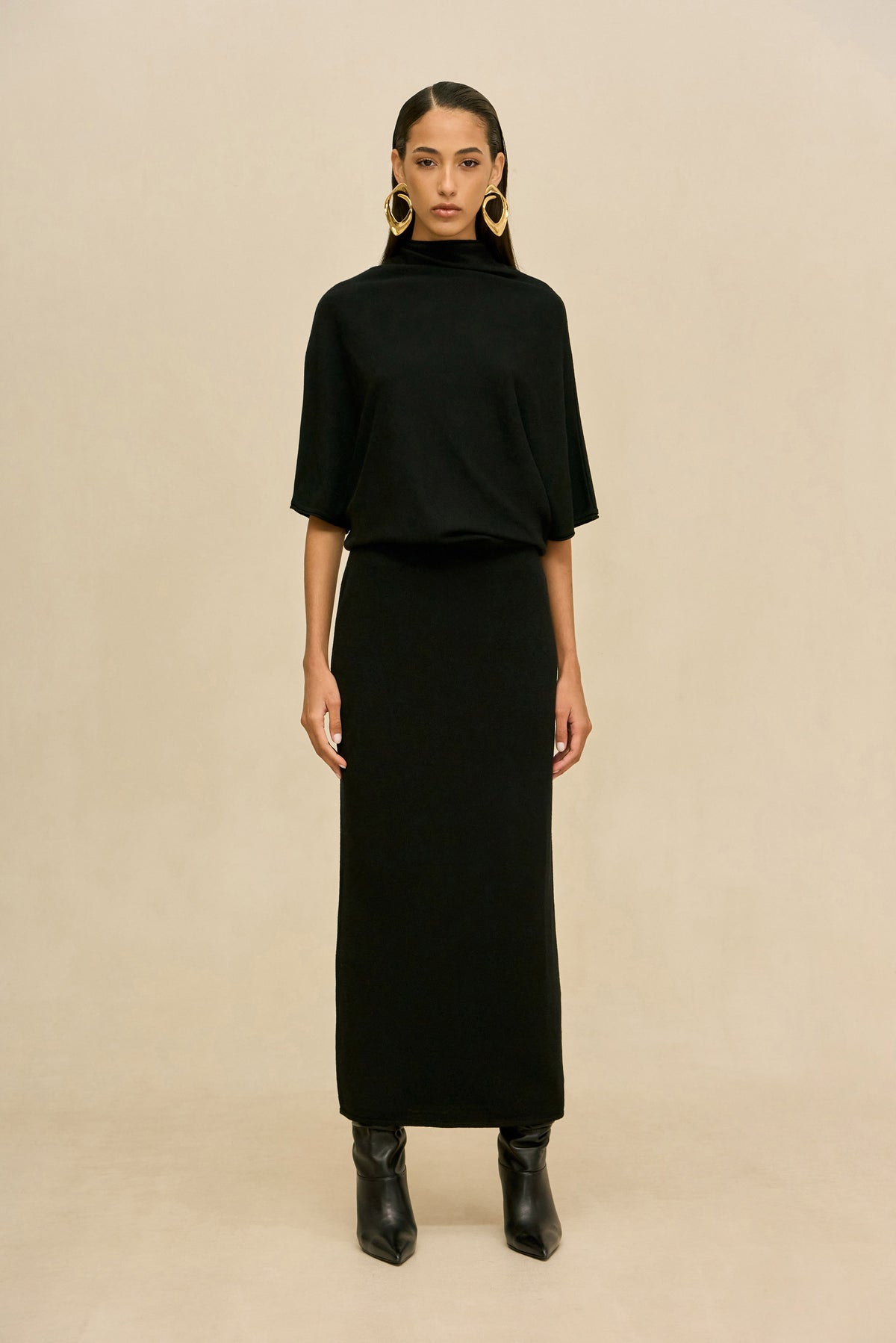 AZALEA TOP - BLACK