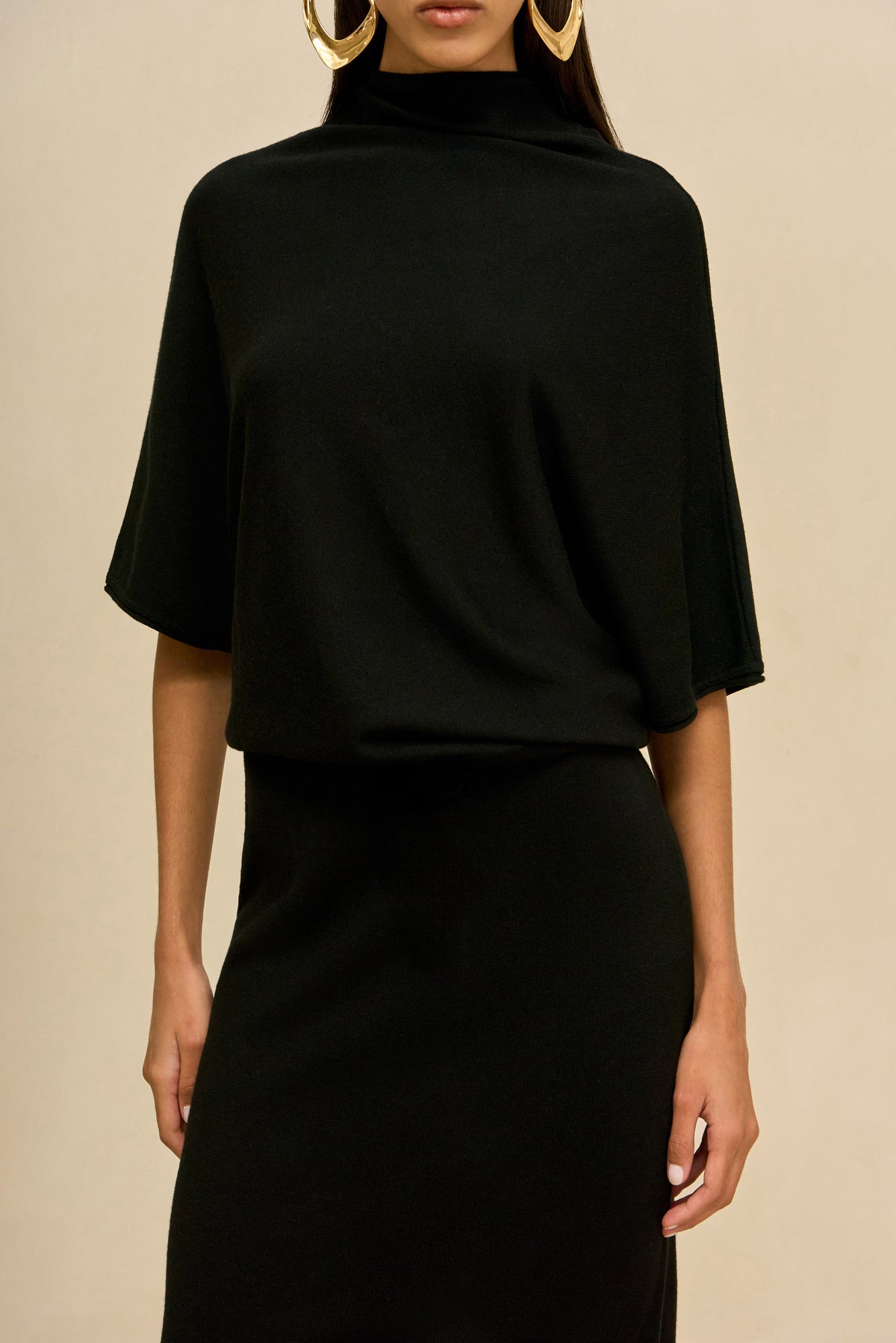 AZALEA TOP - BLACK