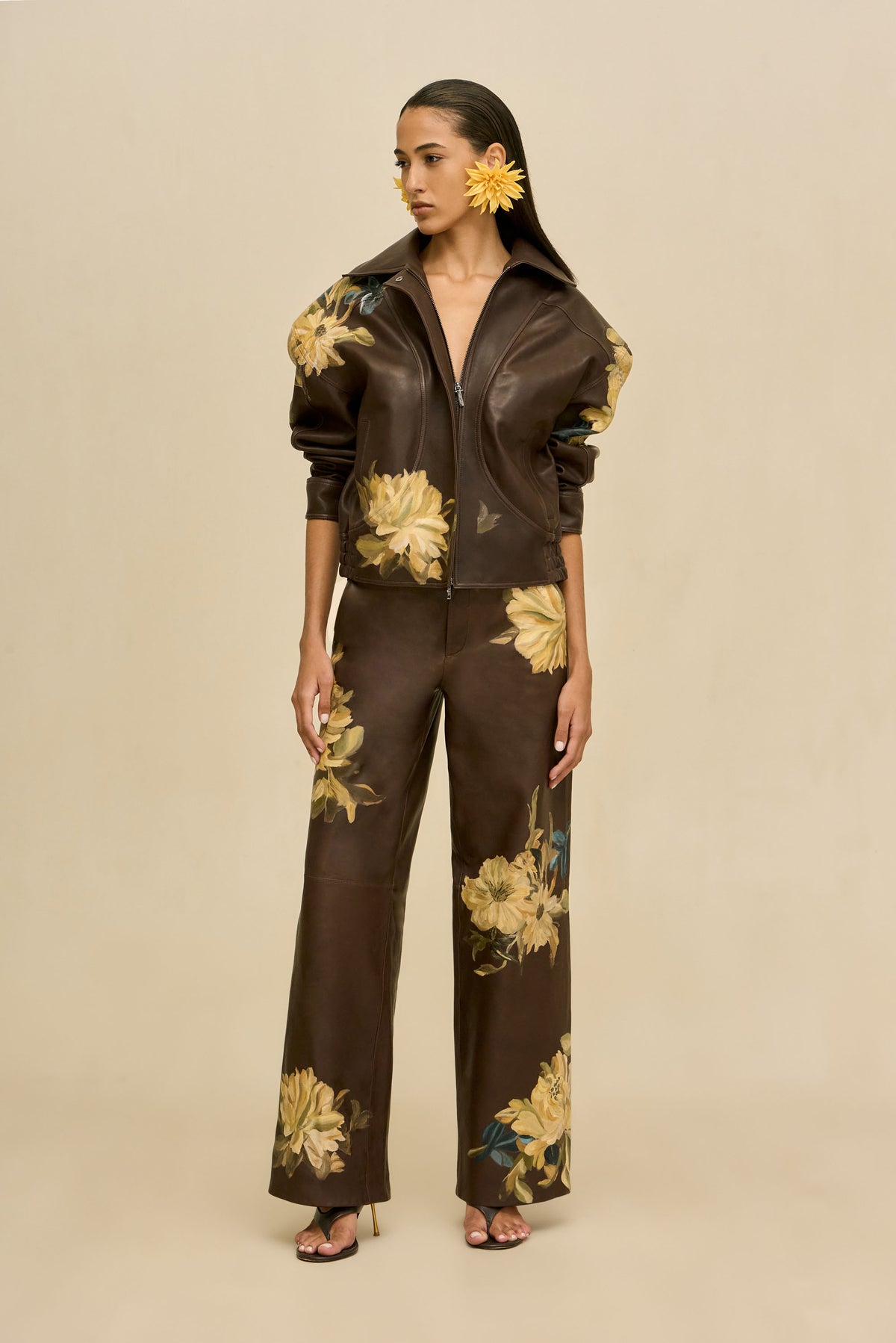 PABLO LEATHER PANT - LUWAK