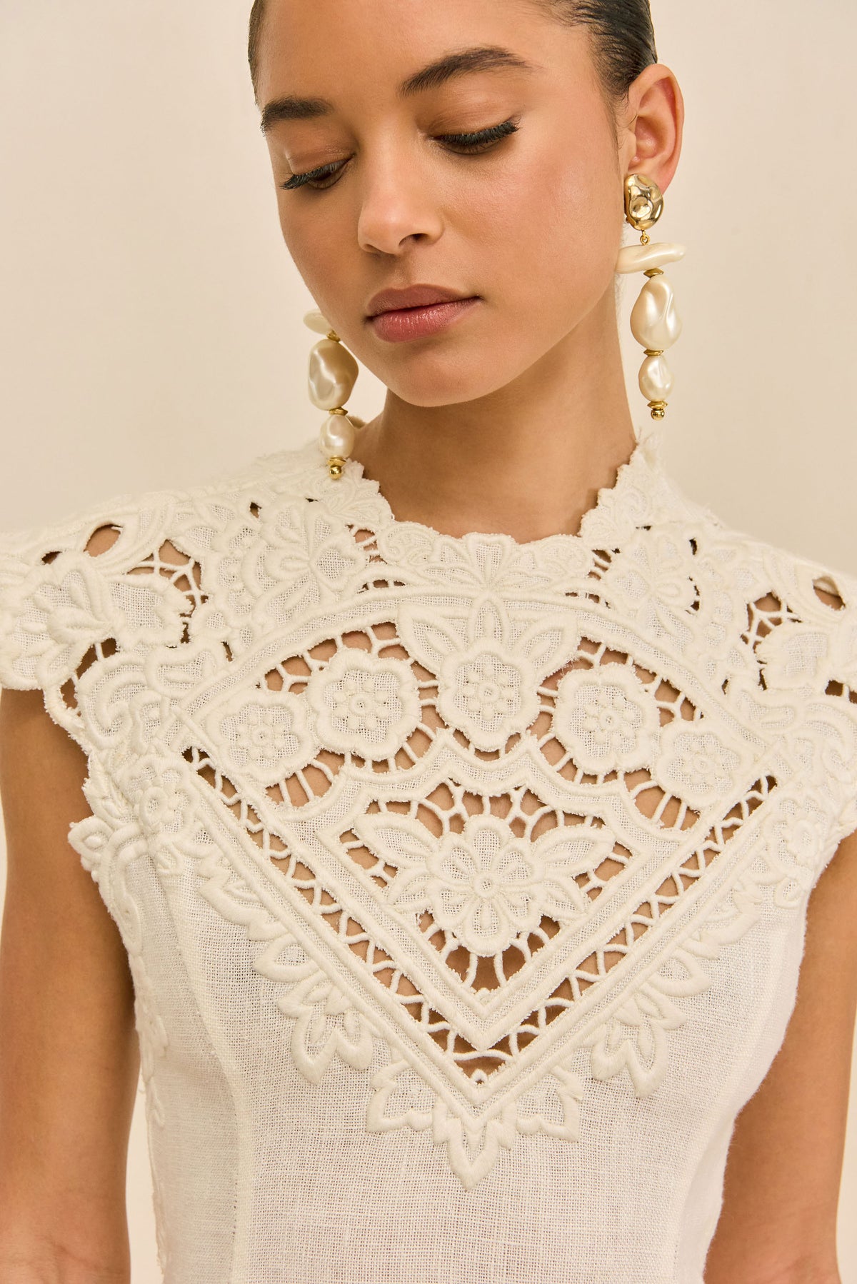 THALASSA DRESS - OFF WHITE