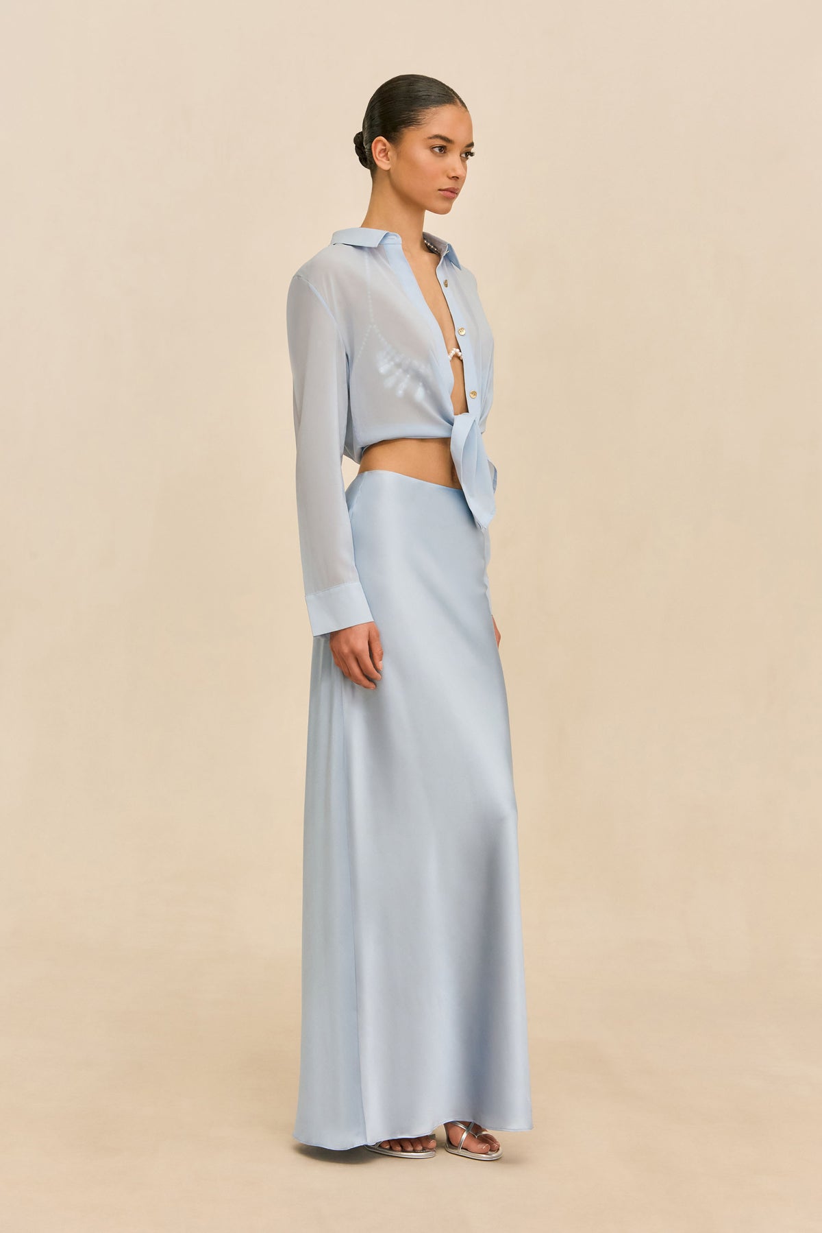 CHANTEL SKIRT - COASTAL