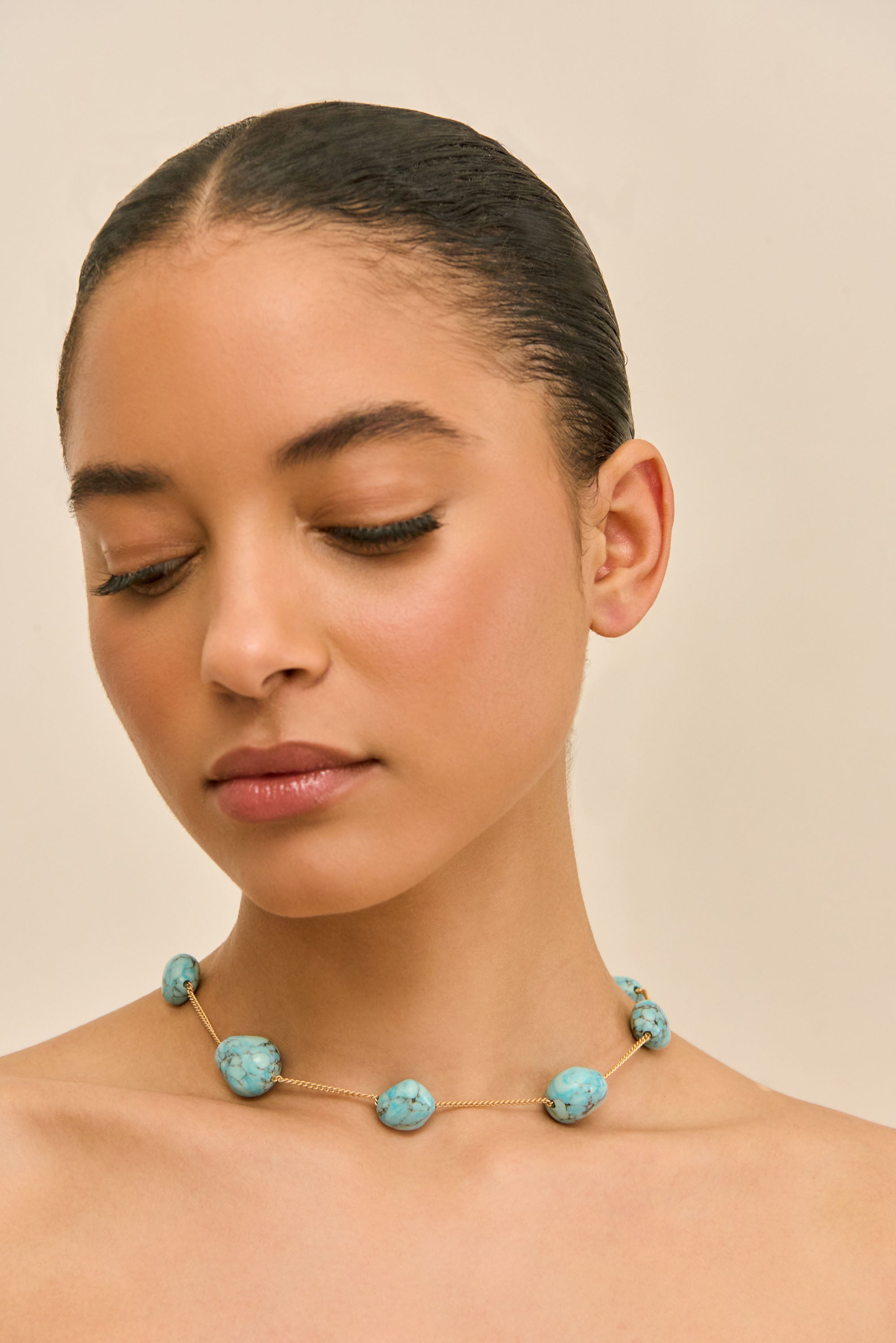 ANDIE CHOKER - IBIZA TURQUOISE