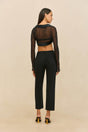 ELIEL BOLERO JACKET - BLACK