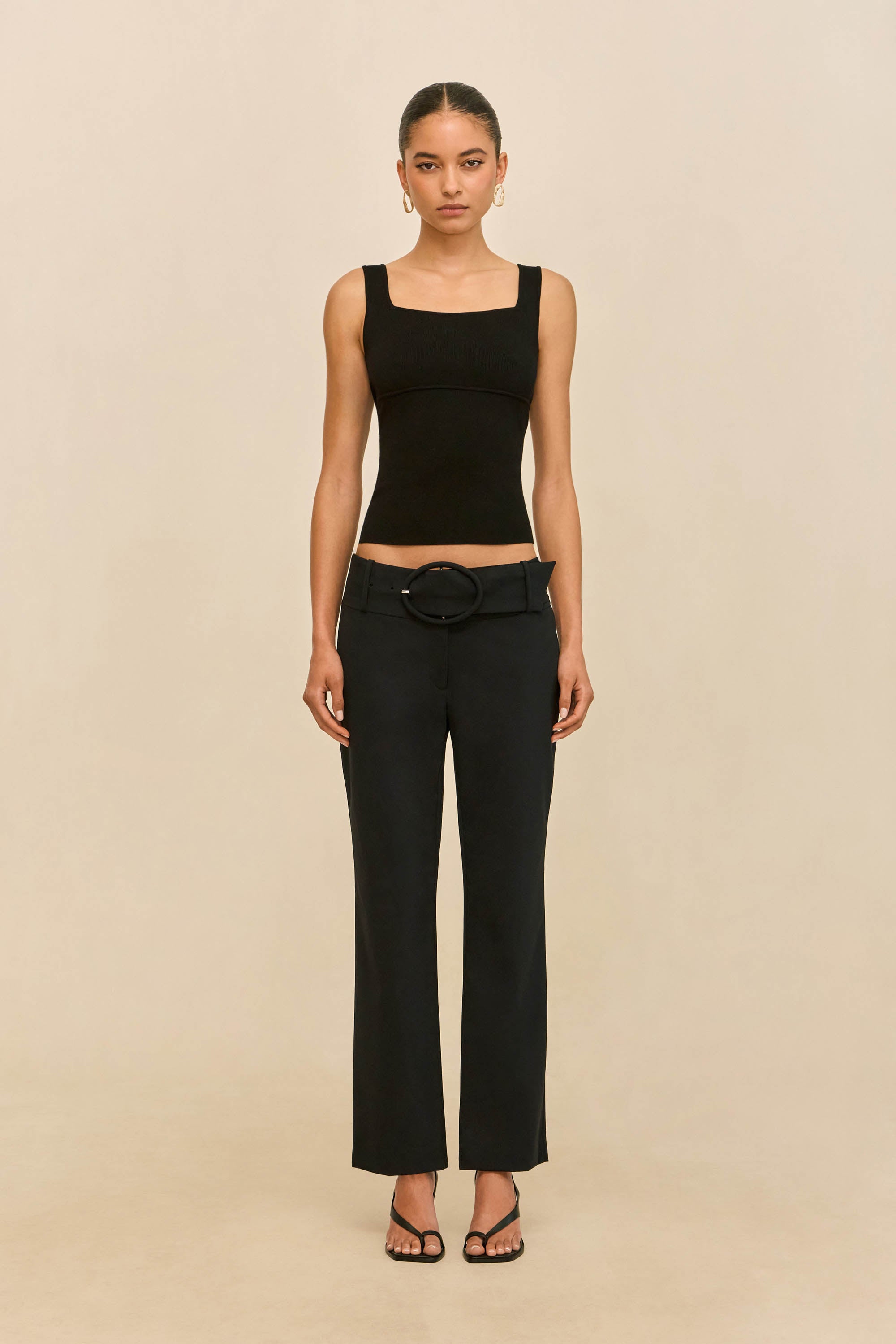 ZAKI PANT - BLACK