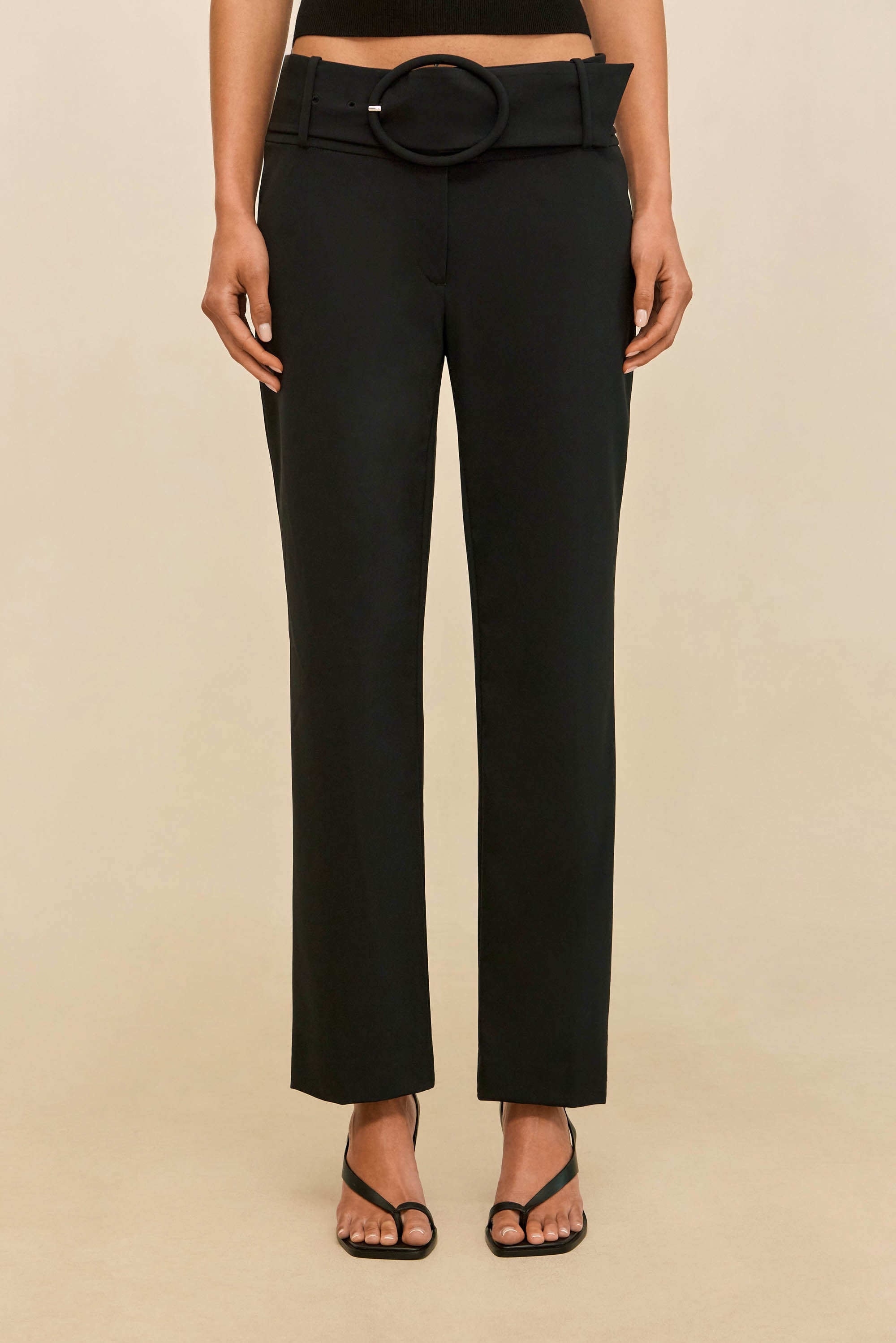 ZAKI PANT - BLACK