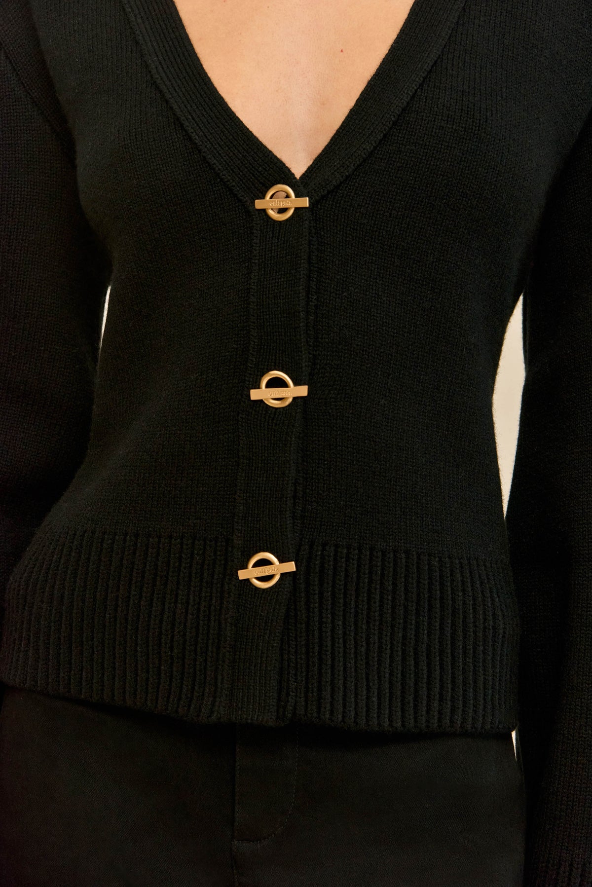 JOS CARDIGAN - BLACK