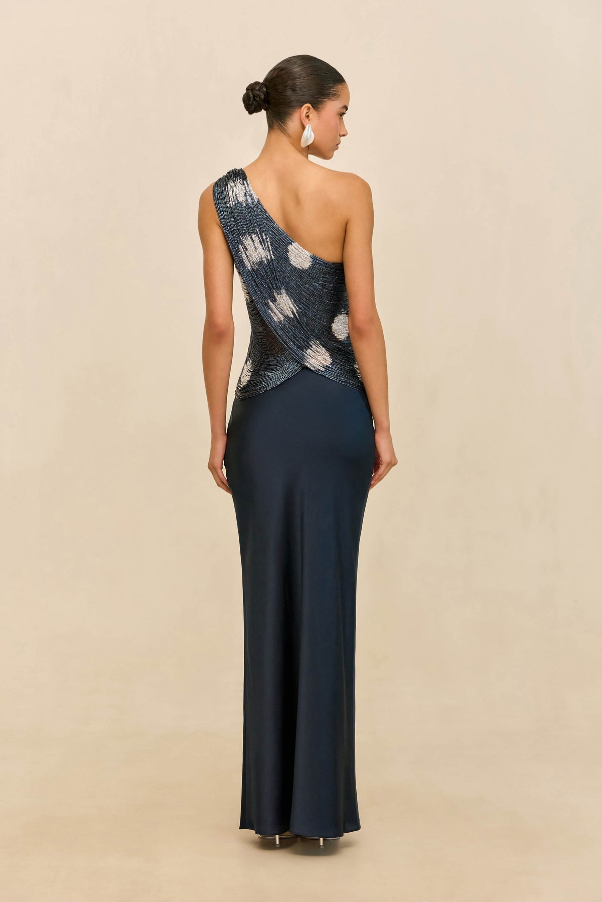 STORMIE TOP - LARGE DOT DEEP LAKE