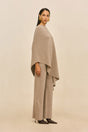 PIPPER KNIT PANT - LARK