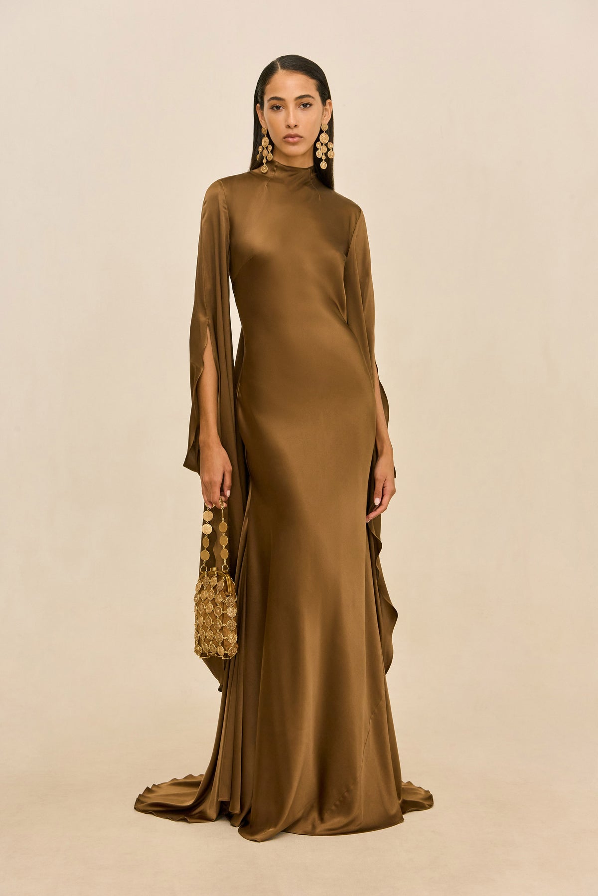 INGALA GOWN - SEPIA
