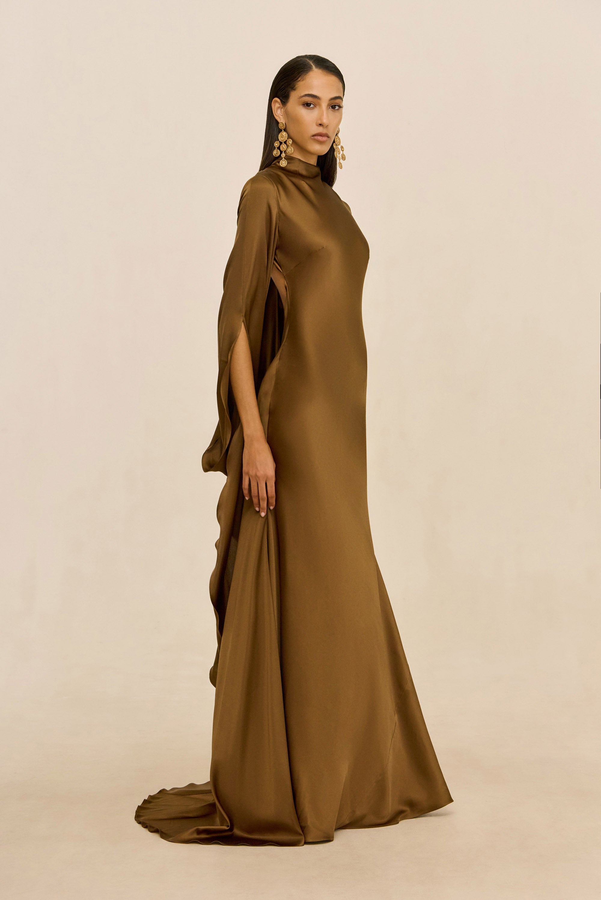 INGALA GOWN - SEPIA