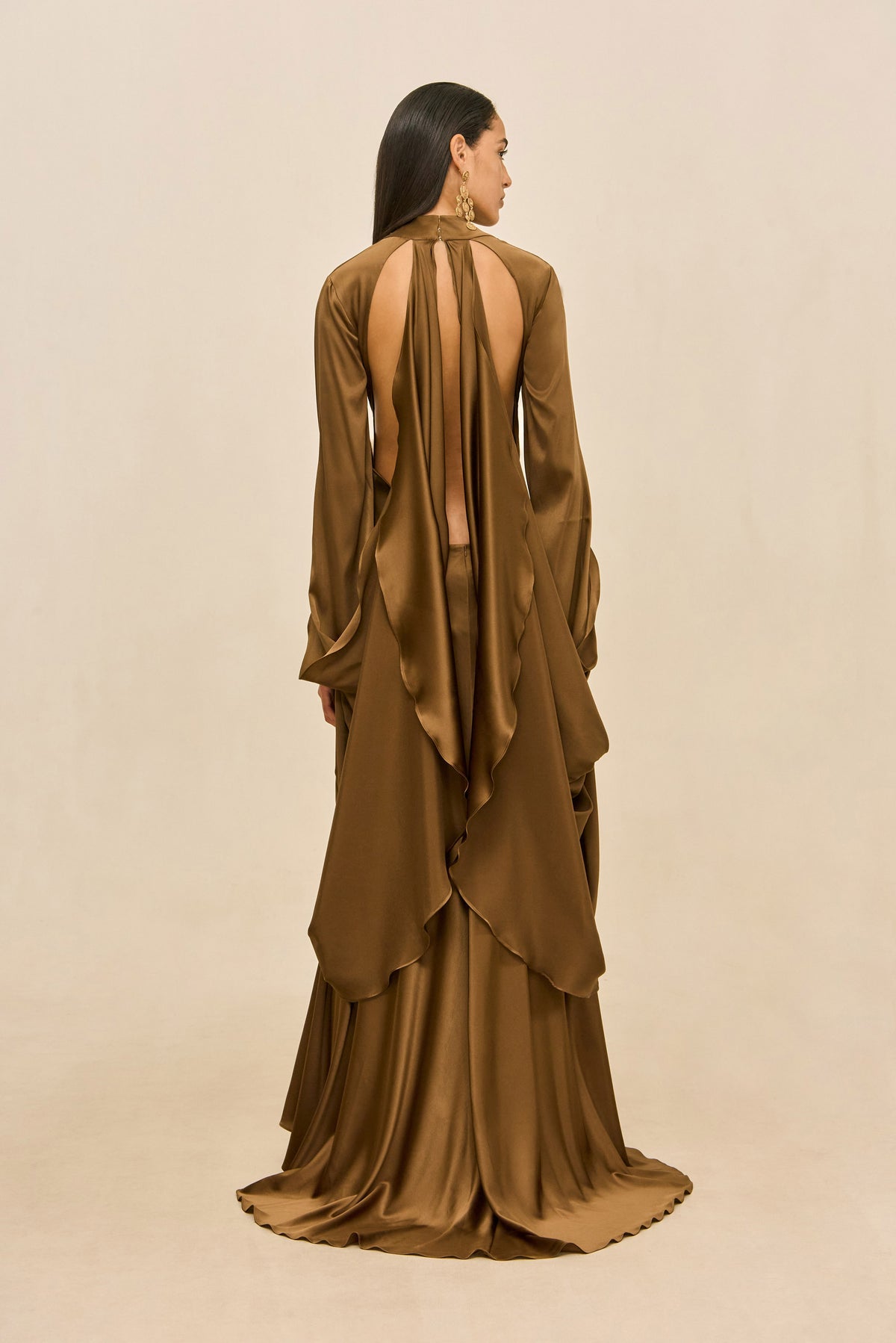 INGALA GOWN - SEPIA