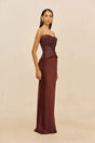 WHELK TOP - BORDEAUX