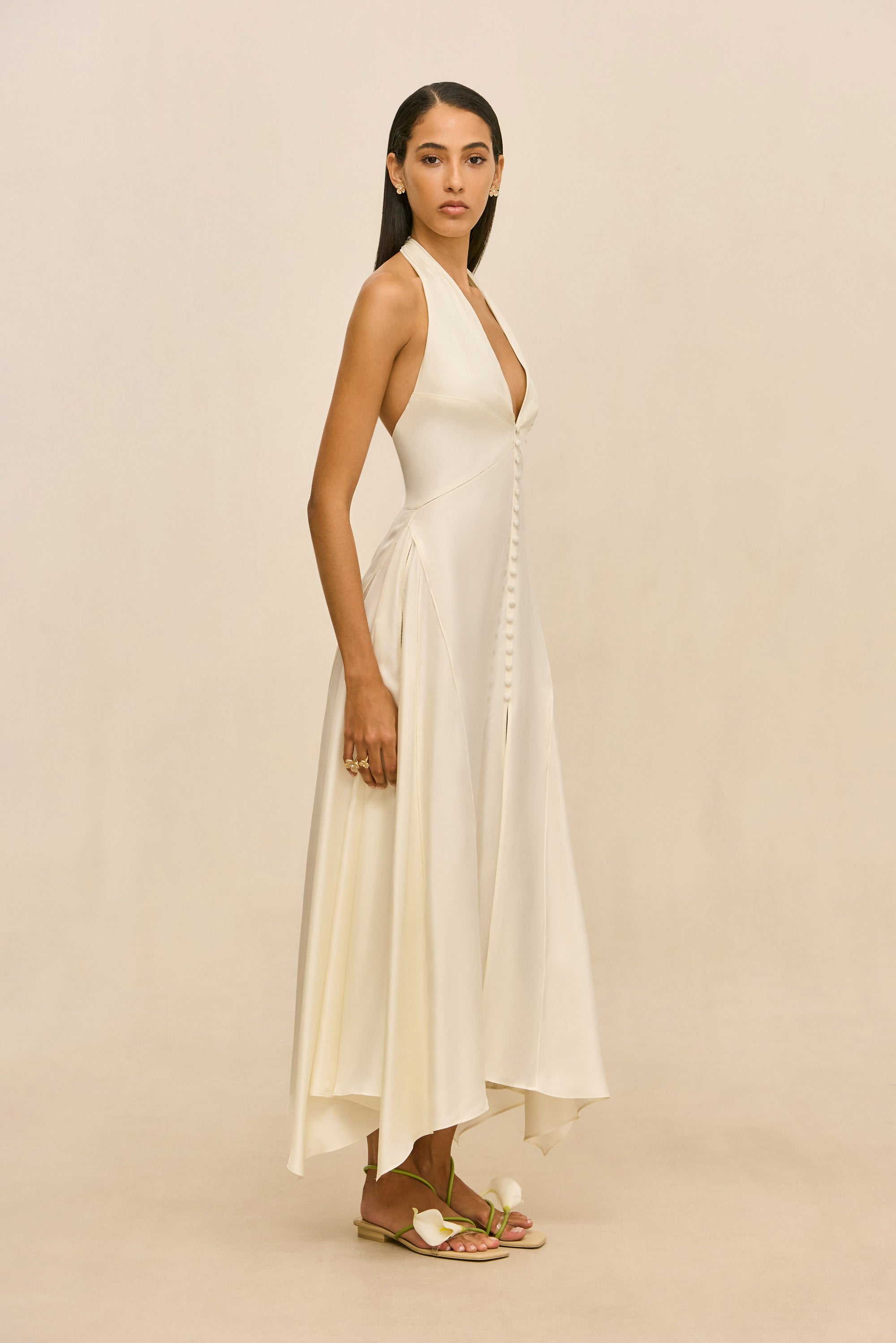 ISLEY DRESS - OFF WHITE
