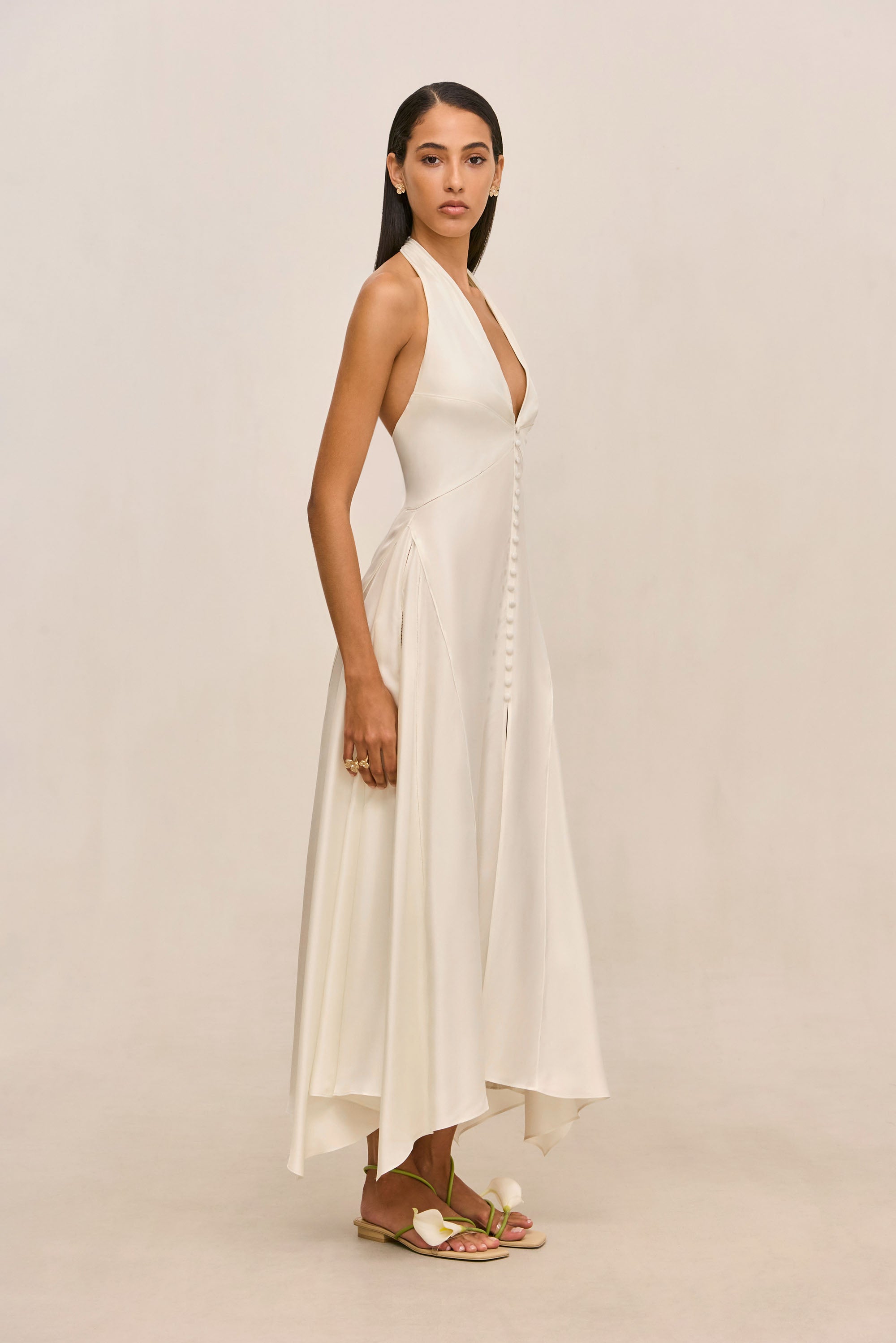 ISLEY DRESS - OFF WHITE