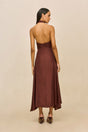 ISLEY DRESS - BORDEAUX