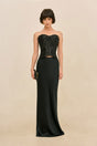 WHELK TOP - BLACK
