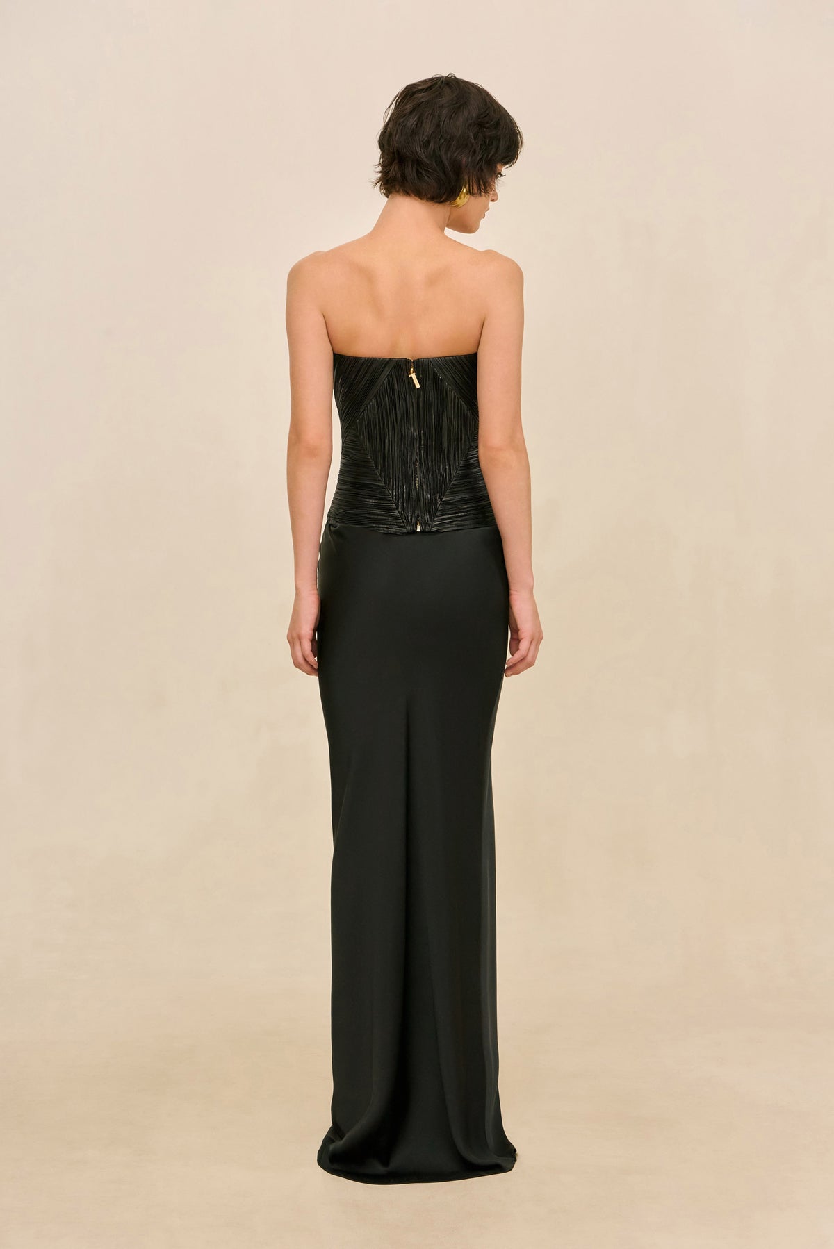 WHELK TOP - BLACK
