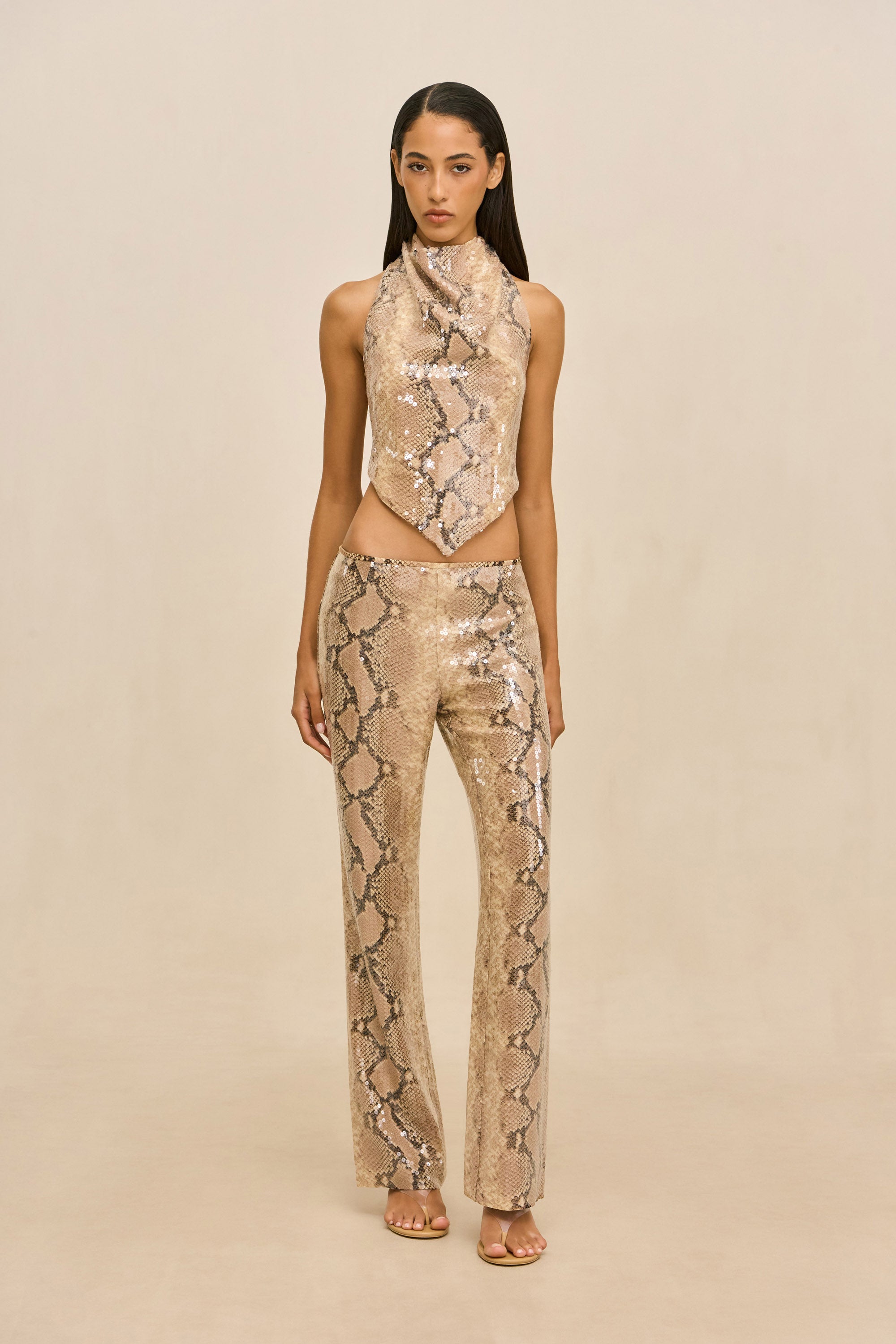 ZEVA PANT - FADED PYTHON