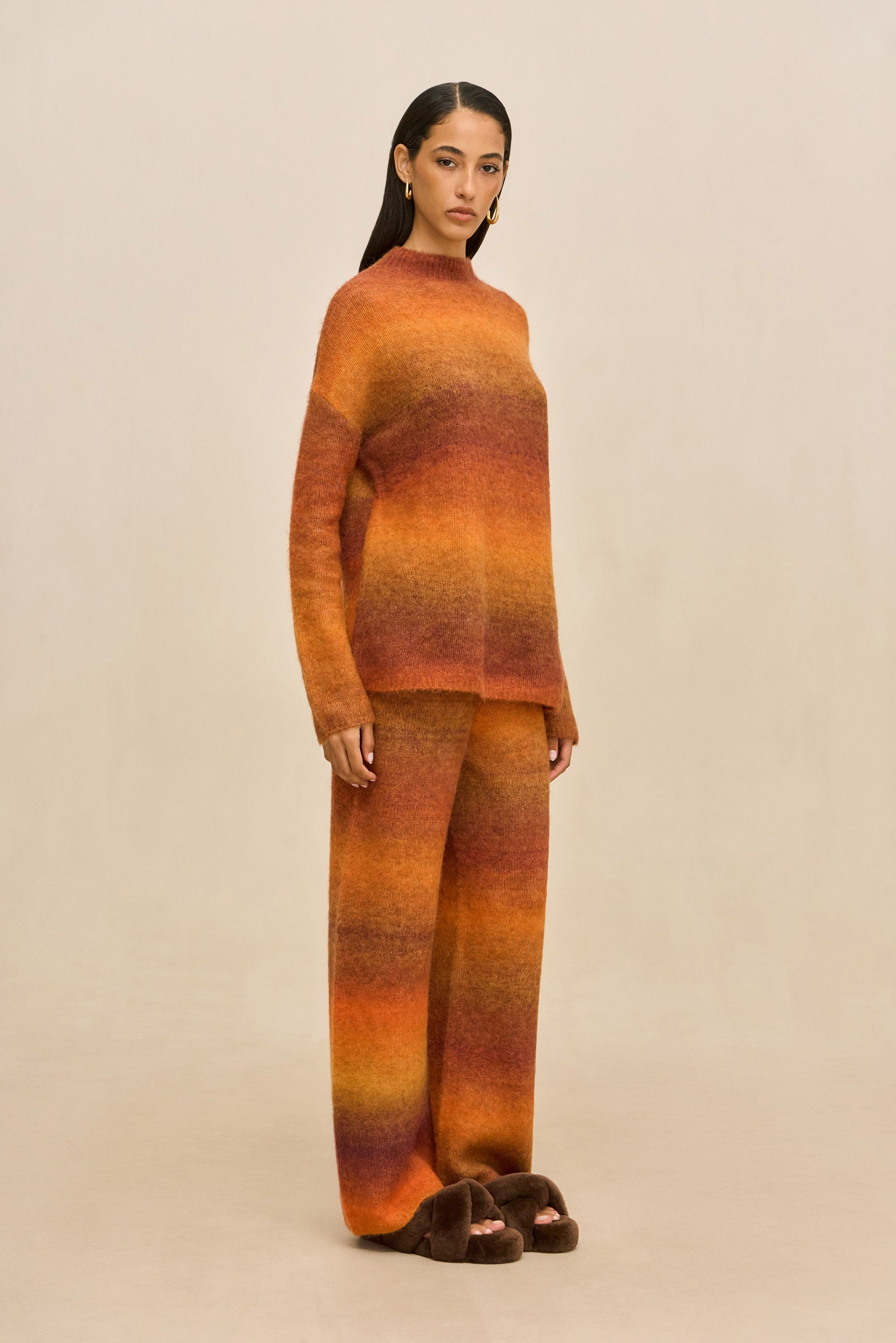 LINNET PANT - PEPPER OMBRE