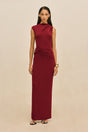 IZOLA GOWN - WINTER PLUM