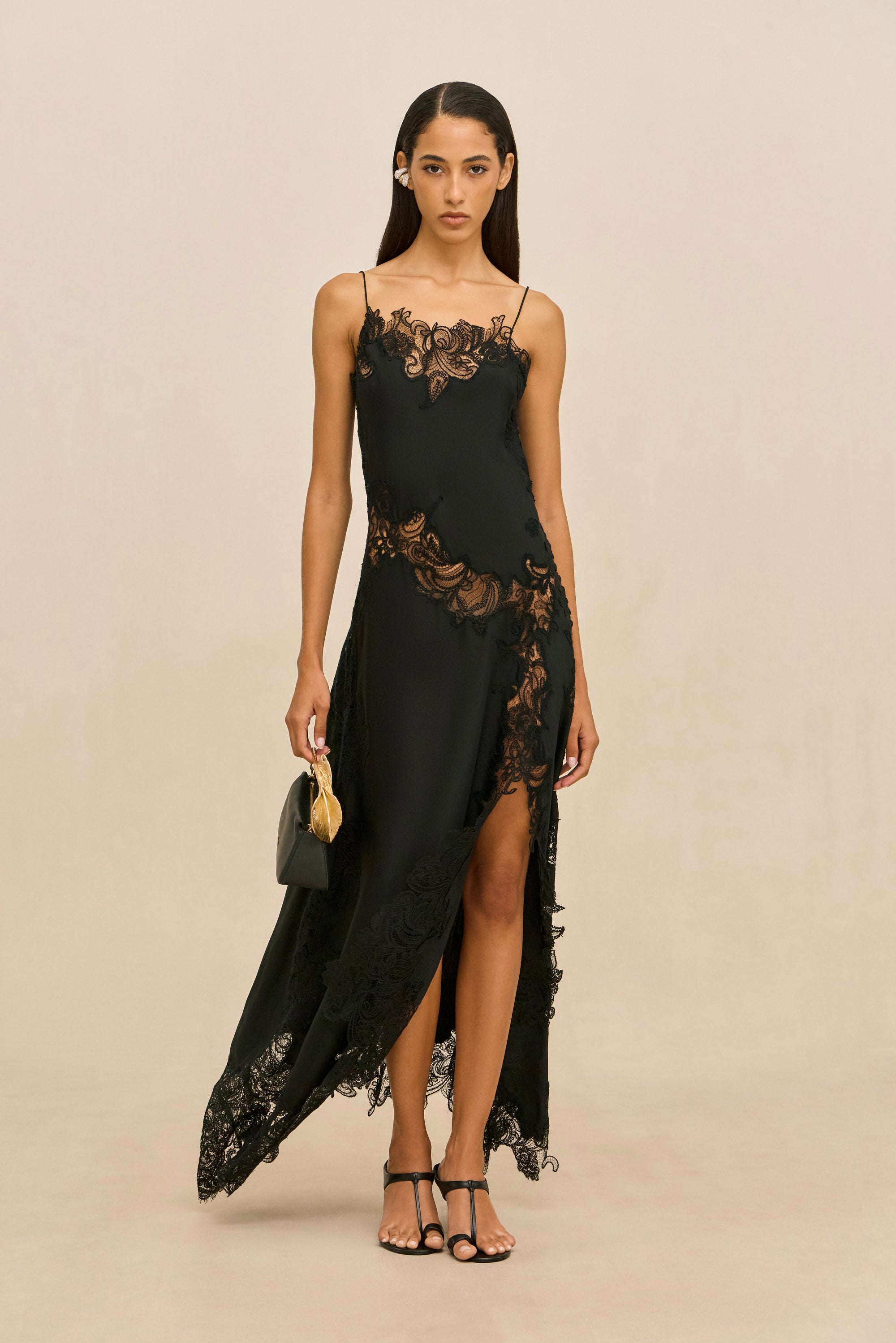 ARCADIA GOWN - BLACK