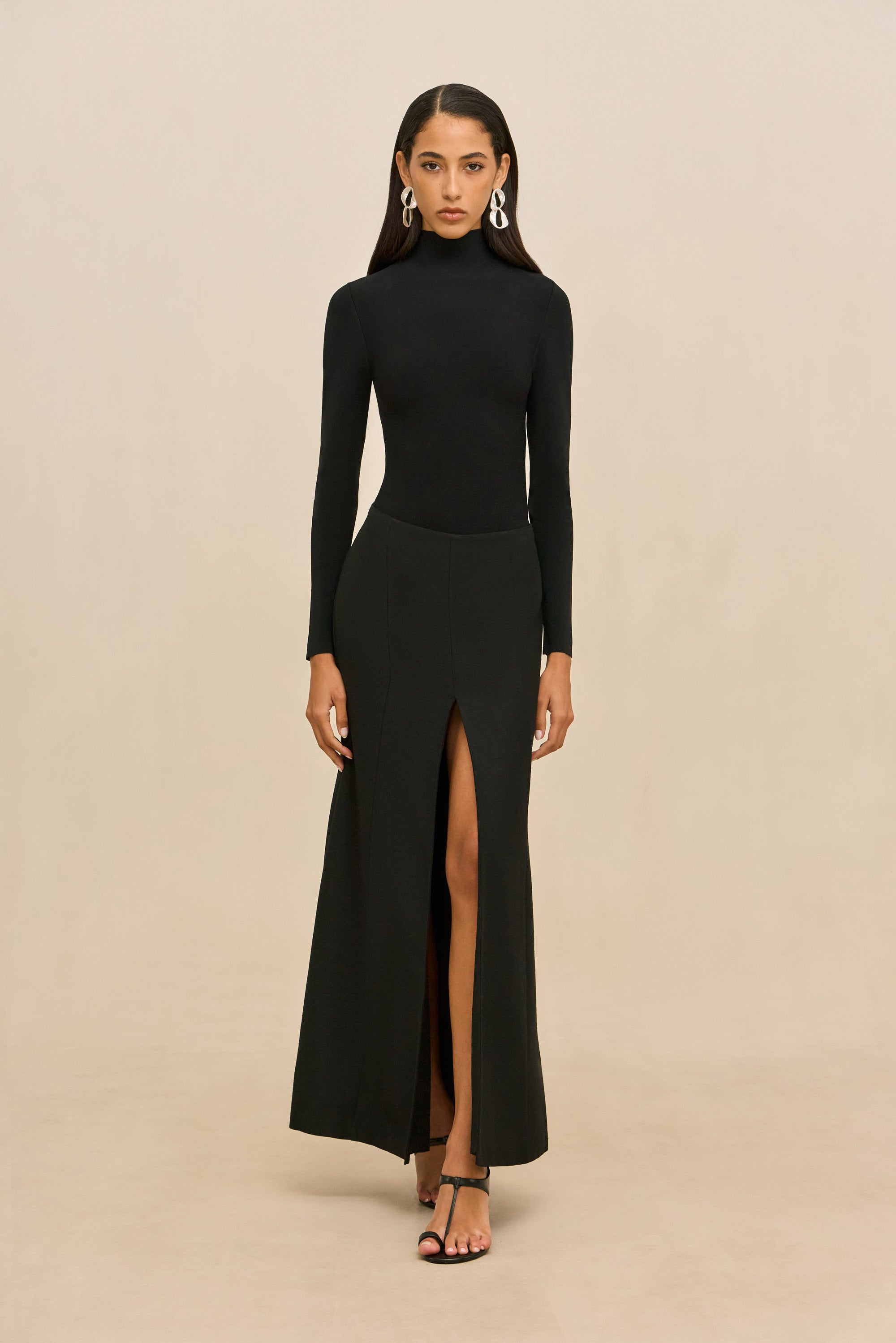 ANJU SKIRT - BLACK