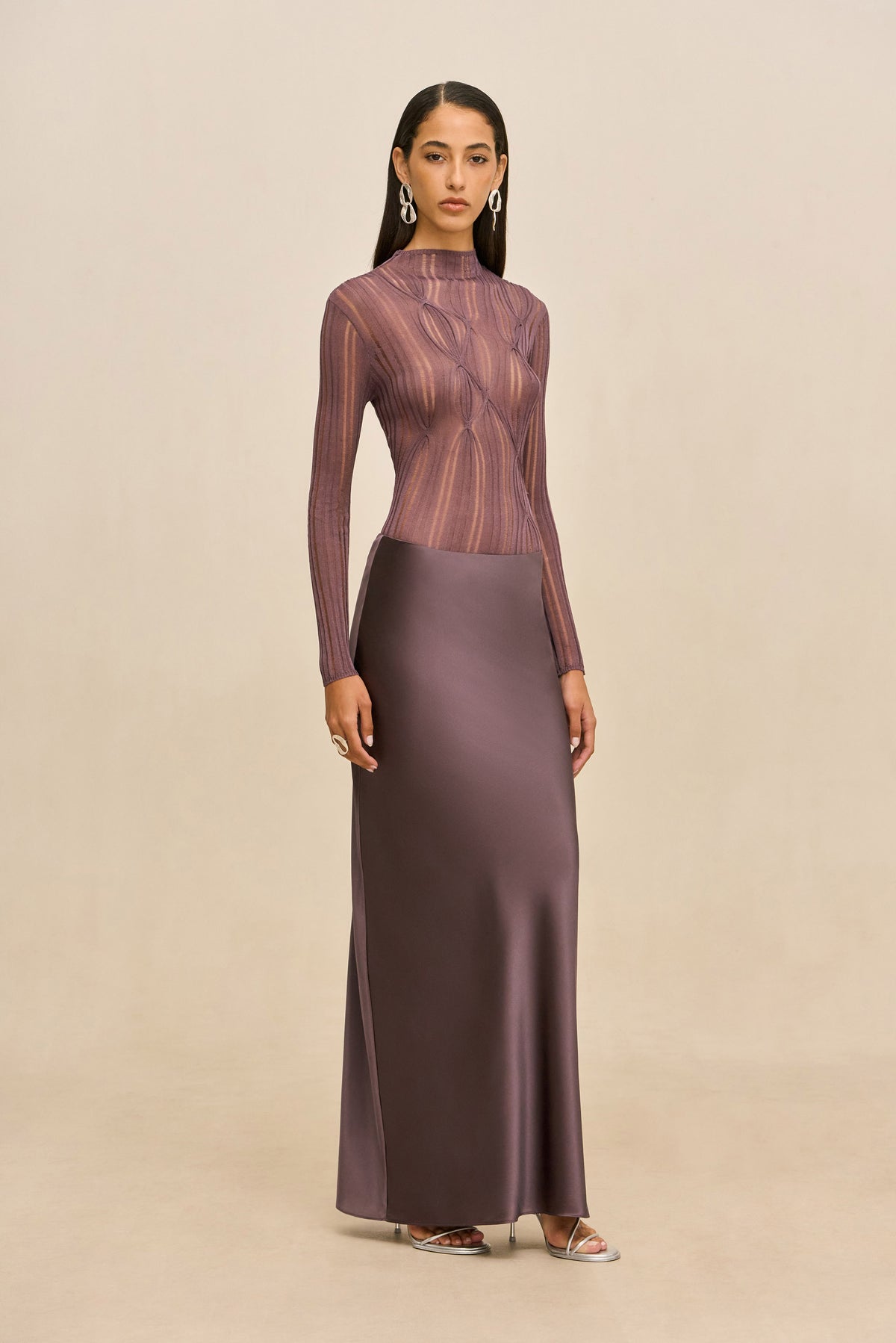 TAI KNIT TOP - WARM HAZE