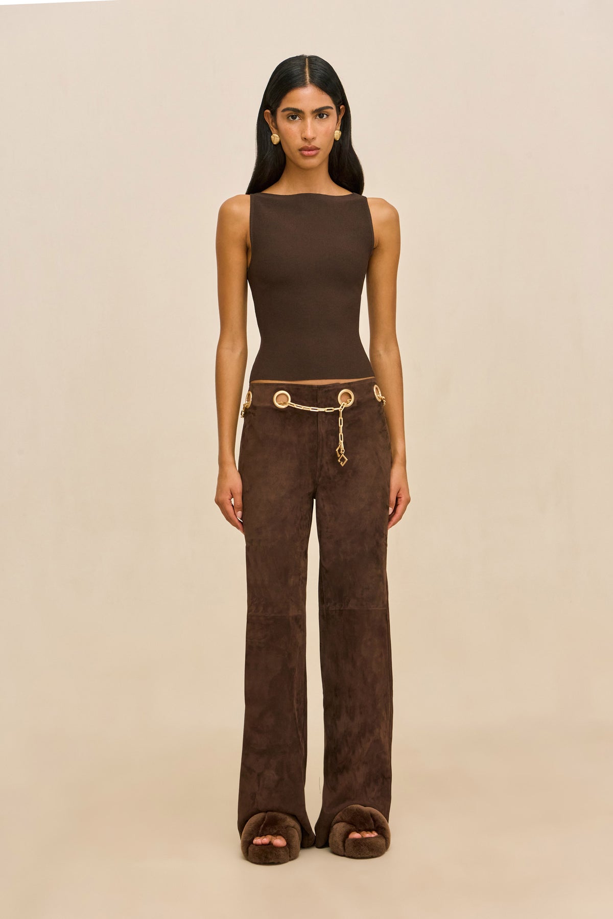 ORNA KNIT TOP - WREN