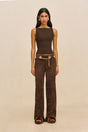 ORNA KNIT TOP - WREN