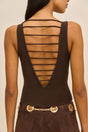 ORNA KNIT TOP - WREN