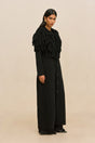 MEENA KNIT COAT - BLACK
