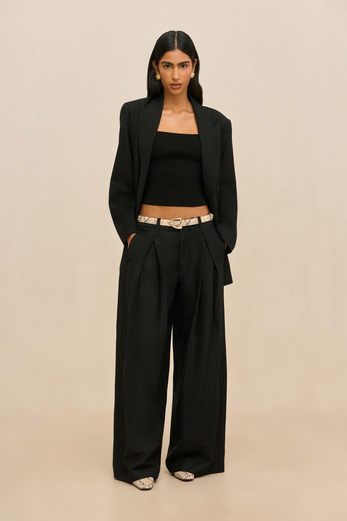 JOVIENNE PANT - BLACK