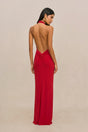 CHII GOWN - MERLOT