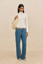 DENIZ KNIT TOP - OFF WHITE