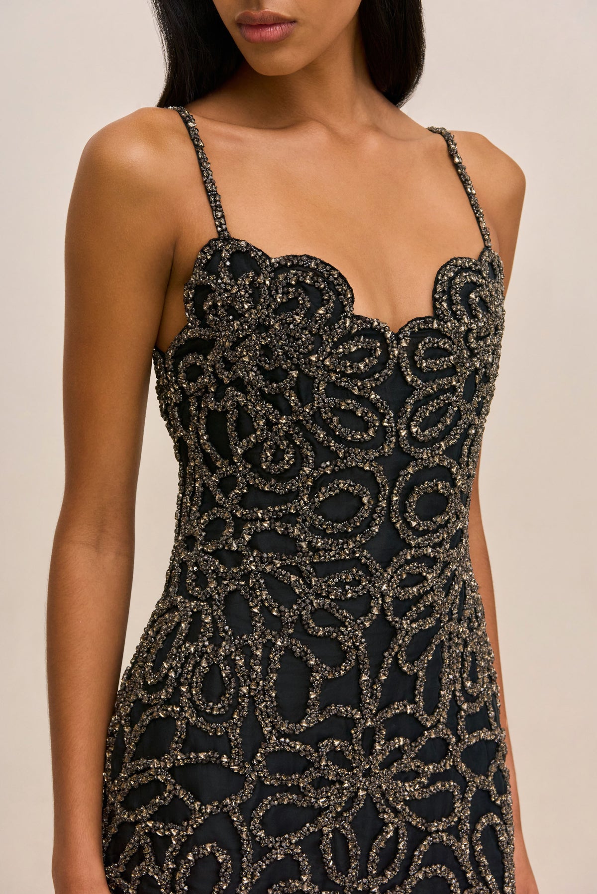 FLORINA DRESS - SMOKE
